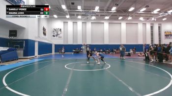 100 lbs Cons. Round 3 - Gianna Loss, Council Rock South vs Danelly Perez, Glasgow