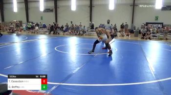 120 lbs Consolation - Tyson Casaubon, Team Punisher vs Daaron Boffey, Lions Wrestling Academy