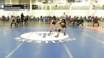 100 lbs Consi Of 16 #2 - Cole Salce, Newtown vs Achilles Panagiotidis, Empire Wr Ac