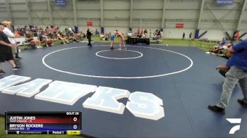 120 lbs Placement Matches (16 Team) - Justin Jones, Team Virginia vs Bryson Rockers, Kansas Red