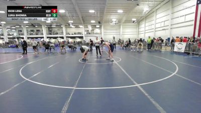 188 lbs Quarterfinal - Rion Lena, Newtown vs Luka Shoniia, Belmont