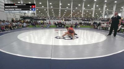 120 lbs Kenzie Sutton, Texas vs Mackenzie Tibbals, Oklahoma