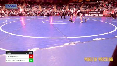 110 lbs Consi Of 16 #1 - Landon Mathews, Nebraska Boyz vs Robert Hambardzumian, New England Gold