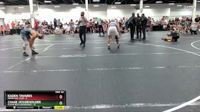 144 lbs Round 1 (6 Team) - Chase Householder, Flickr Boyz Batarangs vs Kaden Tavares, Spear Mat Club