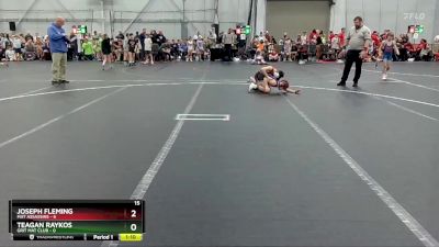 76 lbs Round 2 (4 Team) - Joseph Fleming, Mat Assassins vs Teagan Raykos, Grit Mat Club