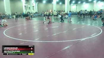 120 lbs Round 2 (10 Team) - Niccolo Pellicano, Venice Warriors vs Jayden Buehler, Bad Bay Wrestling Club