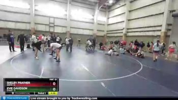 120 lbs Round 1 (3 Team) - Shelby Prather, IDAHO vs Evie Davidson, UTAH2