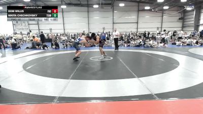 182 lbs Rr Rnd 2 - Dom Willis, Freakztyle Elite - HSB vs Nikita Chechkovsky, Team Dark Horse Black - HSB