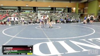 285 lbs Quarterfinals (8 Team) - Landon Milliser, CHICKASHA vs JT Warner, MACARTHUR