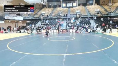 117 lbs Quarterfinal - Trona Bates, Chadron State vs Melanie Fragua, Trinidad State