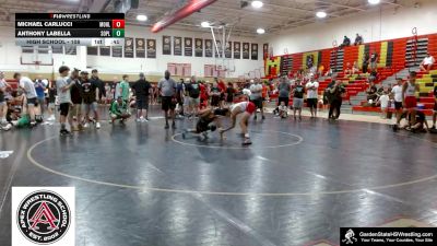 High School - 108 lbs 7th Place - Michael Carlucci, Morris Hills vs Anthony Labella, South Plainfield