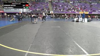 174 lbs Finals (2 Team) - Zane Pannell, University Of Dubuque vs Jermaine Butler, Wisconsin-Whitewater