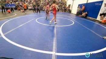 80 lbs Semifinal - Trenton Hall, Claremore Wrestling Club vs Cole Richardson, Barnsdall