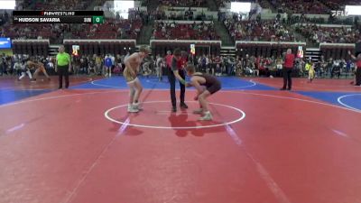 123 lbs Cons. Round 5 - Ryker Schmidt, Project Wrestling vs Hudson Savaria, Heights Wrestling Club