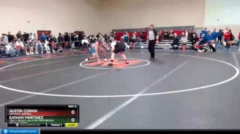 195 lbs Champ. Round 1 - Eathan Martinez, Tracy-Milroy-Balaton-Westbrook-Walnut-Grove vs Austin Cowan, Red Rock Central