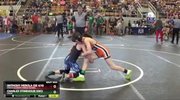 88 lbs Cons. Round 3 - Charles Stinehour Nw2, Lucas vs Anthony Merola (se 4/4), Gallia Academy Middle School