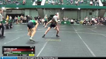 157 lbs 1st Place Match - Garrett Thompson, Ohio University vs Peyten Kellar, Ohio University
