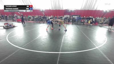 175 lbs Quarterfinal - Tucker Athey, Askren Wrestling Academy vs Mathias Kaiser, Valley Elite Wrestling Club