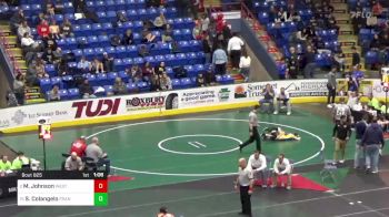 82 lbs Round Of 16 - Michael Johnson, West Allegheny vs Salvatore Colangelo, Franklin Regional