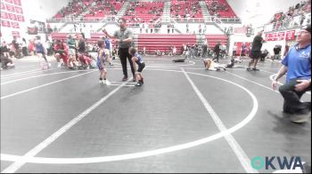 40 lbs 3rd Place - Manny Blackburn, Little Axe Takedown Club vs Barlow Schubert, Chandler Takedown Club