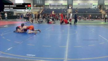 149 lbs Semifinal - Adriel Pina, University Of Central Florida vs Brock Gunnels, Reinhardt University (GA)