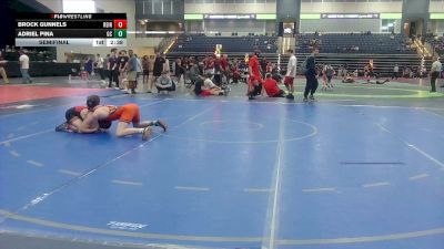 149 lbs Semifinal - Adriel Pina, University Of Central Florida vs Brock Gunnels, Reinhardt University (GA)