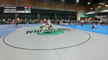 145 lbs Champ. Round 1 - Hayzen Popson, Mcqueen vs Arielle Zeidler, Casa Grande