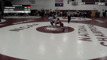 133 lbs Cons. Round 2 - Isaac Ayers, Luther vs Gavin Hilyar, Augsburg