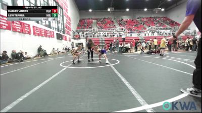 70 lbs Rr Rnd 5 - Karleigh Sneed, Chickasha Youth Wrestling vs Jason Waggerman, Carl Albert