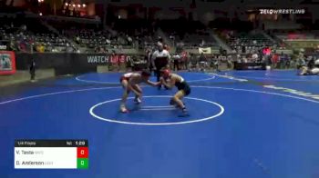 120 lbs Quarterfinal - Vincenzo Testa, Greg Gomez Trained vs Dean Anderson, East Valley Wc