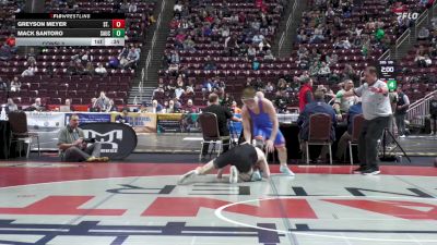 145 lbs Consi 3 - Greyson Meyer, St. Marys vs Mack Santoro, Saucon Valley