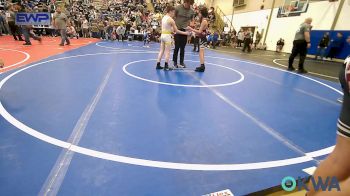 120-130 lbs Rr Rnd 4 - Ty Foreman, Gentry Youth Wrestling vs Parker Goss, Vinita Kids Wrestling