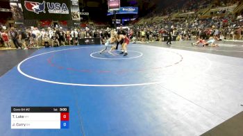 120 lbs Cons 64 #2 - Tayce Lake, Wyoming vs Joseph Curry, Ohio