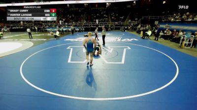 I-190 lbs 5th Place Match - Brady Curry, Commack vs Hunter Lavigne, Horseheads