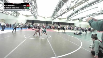 110-I lbs Round Of 16 - Alex Bahadur, 5 Points Wrestling Club vs Christian Vecchione, Pro-ex Wrestling Club