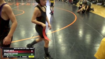 PW-6 lbs Cons. Semi - Braxton Houge, Hammerin Hawks vs Ryder Neve, VS Viking Wrestling Club