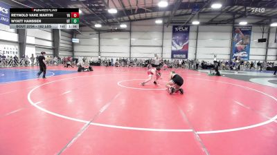 182 lbs Round Of 32 - Reynold Vake Martin, VA vs Wyatt Hanssen, UT