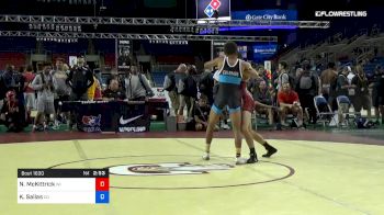 106 lbs Cons 8 #2 - Nolan McKittrick, Wisconsin vs Kenny Sailas, Colorado