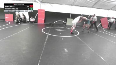 175 lbs Quarterfinal - Wyatt Valle, Threshold Wrestling Club vs Danny Gonzalez, Diamond Ranch
