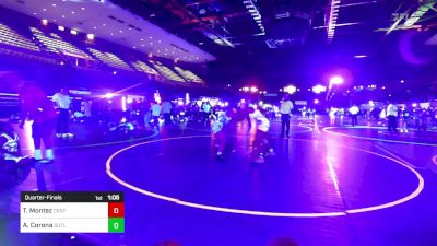 123 lbs Quarterfinal - Tabitha Montez, Central Catholic WC vs AlexAndrea Corona, Outlaws WC