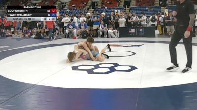 120 lbs Champ. Rd Of 64 - Cooper Smith, Kansas vs Jack Wallukait, Iowa