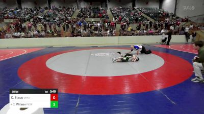 60 lbs Round Of 16 - Colton Stepp, Dendy Trained Wrestling vs Camden Wilson, Pedraza Wrestling