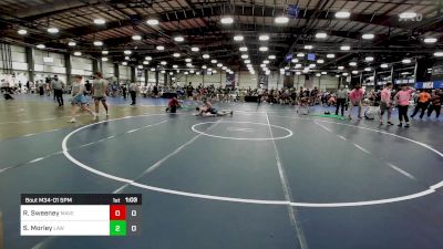 106 lbs Rr Rnd 1 - Rory Sweeney, Mavericks vs Sean Morley, Off The Hook - Blue