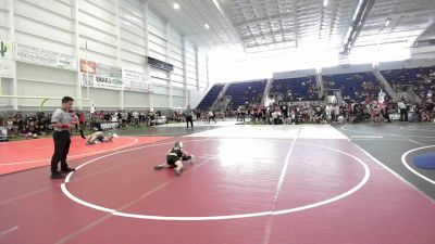46 lbs Quarterfinal - Tillman Taylor, Rising Sun WC vs Logan Le, Rancho Bernardo WC