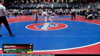 130 lbs 3rd Place Match - Mariana Perez, Denmark vs Abby Plemons, Chestatee