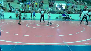 70 lbs Semifinal - Immanuel Vanderpool, Teknique Wrestling vs Colin Schafer, Level Up Wrestling Center