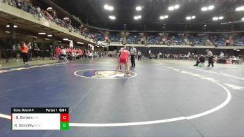 140 lbs Cons. Round 4 - Brynn Swyers, Vandalia vs Nora Stoodley, Batavia