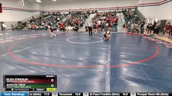 152 lbs Round 1 - Eliza Stricklin, San Antonio Churchill (Girls) vs Kaitlyn Cruz, Keller Timber Creek (Girls)
