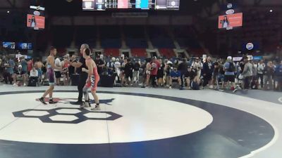 126 lbs Cons. Rd Of 64 - Carson Blum, Michigan vs Anthony Tseperkas, Connecticut