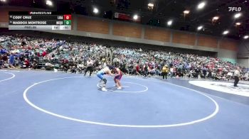 165 lbs Prelim - Cody Cruz, Lebanon vs Maddox Montrose, Mcqueen